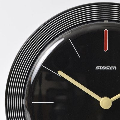 German Wall Clock from Staiger, 1980s-IXK-1774717