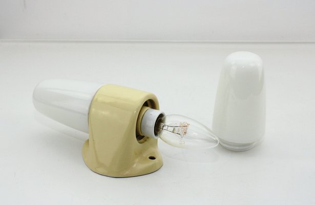 German Wall Light by Wilhelm Wagenfeld for Lindner, 1950s-ZWH-1801135