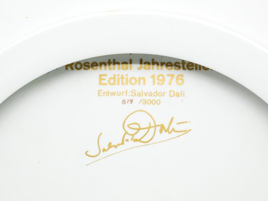 German Wall Relief by Salvador Dali for Rosenthal Studio-Line, 1976-KWQ-1143923