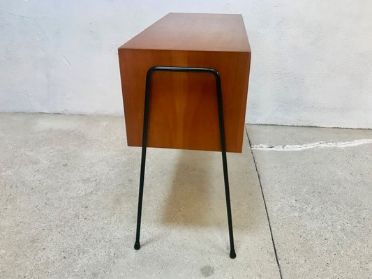 German Walnut Chest with Pin Legs from Veralux, 1960s-JP-965770