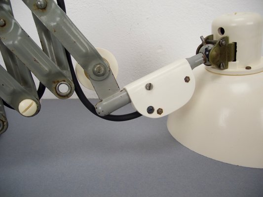 German White Bakelite Scissor Sconce from Reif, 1950s-FFL-704814