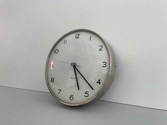 German Wigo Minimalist Wall Clock, 1970s-RDS-1734568