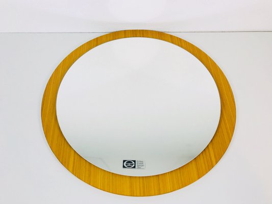 German Wooden Mirror, 1960s-PUK-555402