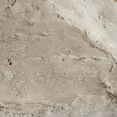 Gertrude Bret, Seated Woman, 1900s, Plaster Sculpture-VJZ-1185333