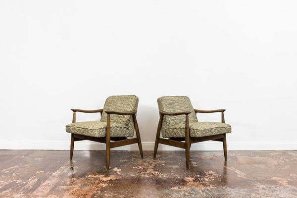 GFM-87 Armchairs by Juliusz Kędziorek for GFM, 1960s, Set of 2-IXL-1264023