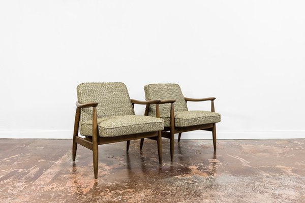 GFM-87 Armchairs by Juliusz Kędziorek for GFM, 1960s, Set of 2-IXL-1264023