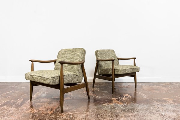 GFM-87 Armchairs by Juliusz Kędziorek for GFM, 1960s, Set of 2-IXL-1264023