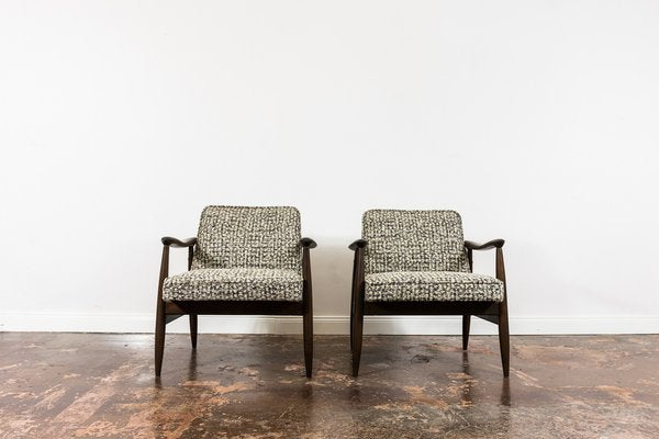 GFM-87 Armchairs by Juliusz Kędziorek for GFM, 1960s, Set of 2-IXL-1811406