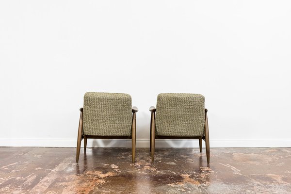 GFM-87 Armchairs by Juliusz Kędziorek for GFM, 1960s, Set of 2-IXL-1264023