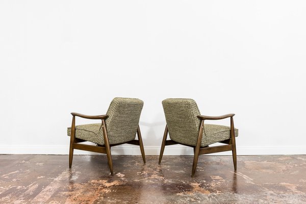 GFM-87 Armchairs by Juliusz Kędziorek for GFM, 1960s, Set of 2-IXL-1264023