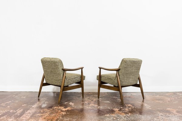 GFM-87 Armchairs by Juliusz Kędziorek for GFM, 1960s, Set of 2-IXL-1264023