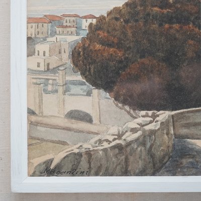 Giacomo Maganzini, Varigotti, 1970s, Watercolor-EZ-2022868