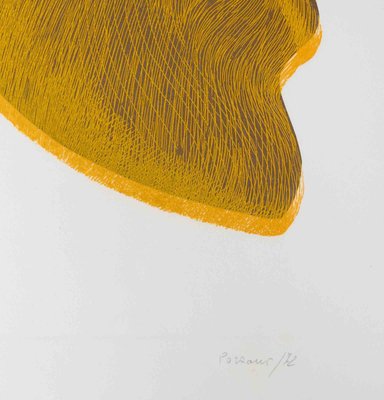 Giacomo Porzano, Gold Profile, Profilo d' oro, Etching, 1972-ZCI-2035137