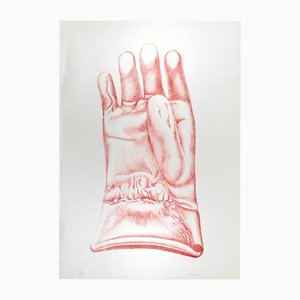 Giacomo Porzano, Red Glove, 1972, Etching-ZCI-2018700