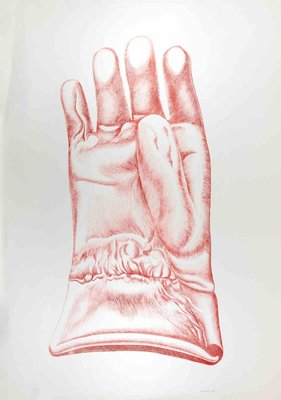 Giacomo Porzano, Red Glove II, Etching, 1972-ZCI-2035135