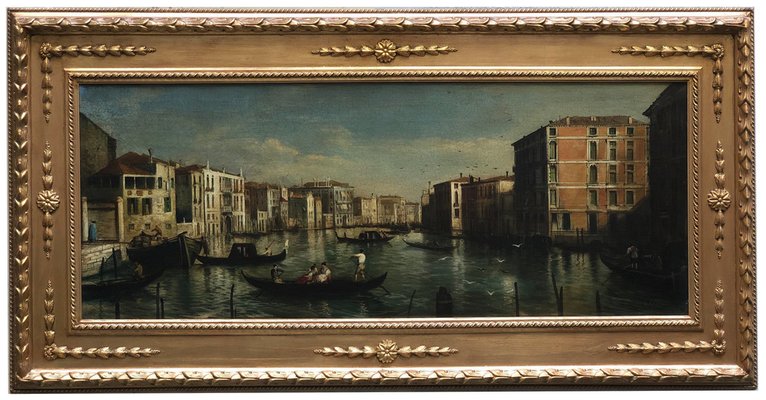 Giancarlo Gorini, Venice, Italian School, Oil on Canvas, Framed-YUW-1305983