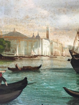 Giancarlo Gorini, Venice, Italian School, Oil on Canvas Landscape-YUW-1305980