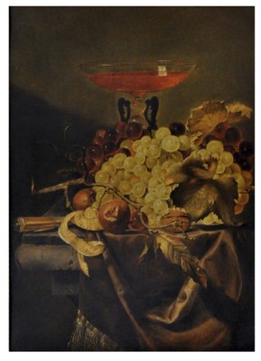 Gianluca D'Este, Italian Still Life, 1998, Oil on Canvas, Framed-YUW-1297509