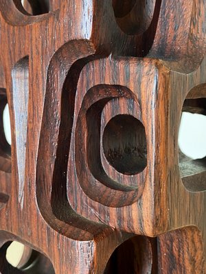 Gianni Pinna, Abstract Sculpture, 1960s, Rosewood-NPC-1818698