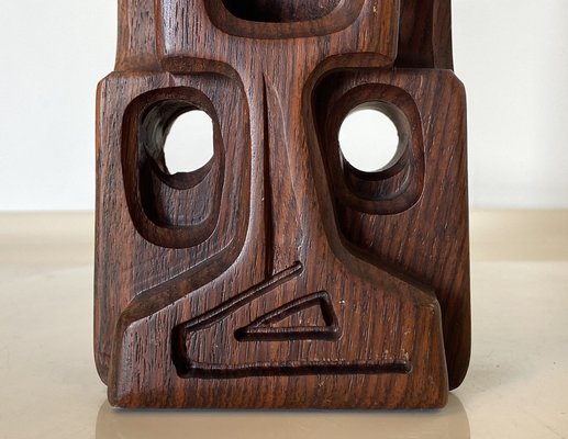 Gianni Pinna, Abstract Sculpture, 1960s, Rosewood-NPC-1818698