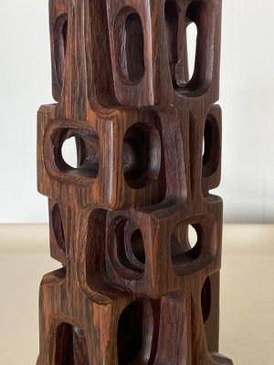 Gianni Pinna, Abstract Sculpture, 1960s, Rosewood-NPC-1818698