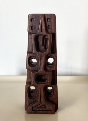 Gianni Pinna, Abstract Sculpture, 1960s, Rosewood-NPC-1818698