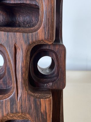 Gianni Pinna, Abstract Sculpture, 1960s, Rosewood-NPC-1818698