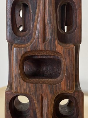 Gianni Pinna, Abstract Sculpture, 1960s, Rosewood-NPC-1818698