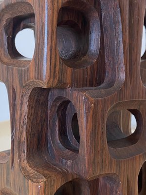 Gianni Pinna, Abstract Sculpture, 1960s, Rosewood-NPC-1818698