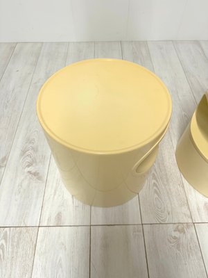 Giano Giano Vano Bedside Tables by Emma Gismondi Schweinberger for Artemide, 1970s, Set of 2-NWG-2032371