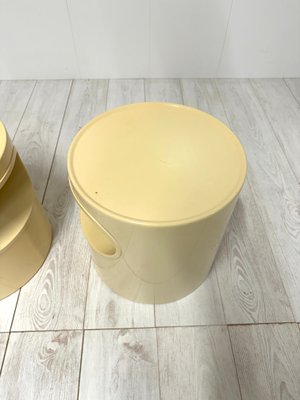 Giano Giano Vano Bedside Tables by Emma Gismondi Schweinberger for Artemide, 1970s, Set of 2-NWG-2032371