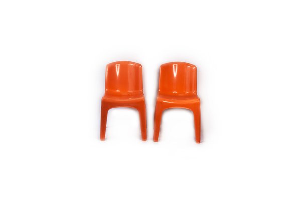 Gilac Stapel Chairs by Helmut Blätzner, 1980s, Set of 2-XH-1703467