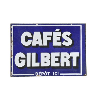 Gilbert Double-Sided Enameled Plaque-NQ-1405610