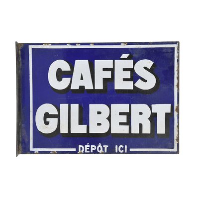 Gilbert Double-Sided Enameled Plaque-NQ-1405610