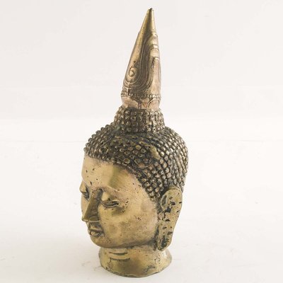 Gilded Brass Buddha, 1940s-NJV-772719