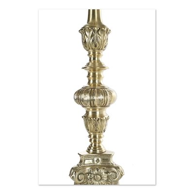 Gilded Bronze Candlestick Lamps, Set of 2-NQ-1271737