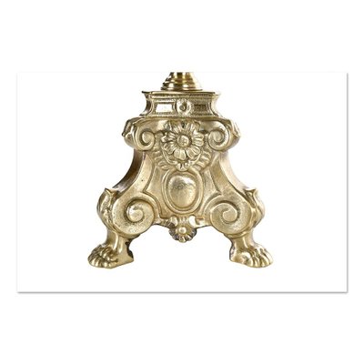 Gilded Bronze Candlestick Lamps, Set of 2-NQ-1271737