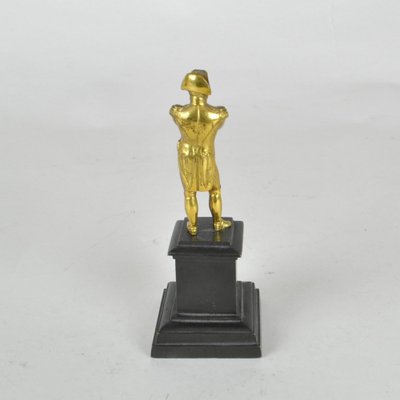 Gilded Bronze Sculpture of Napoleon Bonaparte Standing, 19th Century-SYQ-1739086