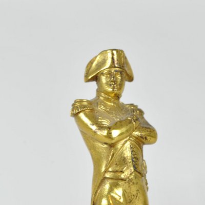 Gilded Bronze Sculpture of Napoleon Bonaparte Standing, 19th Century-SYQ-1739086