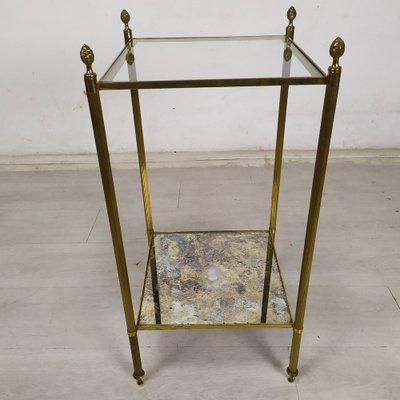 Gilded Bronze Side Table, 1950s-EAD-1781984