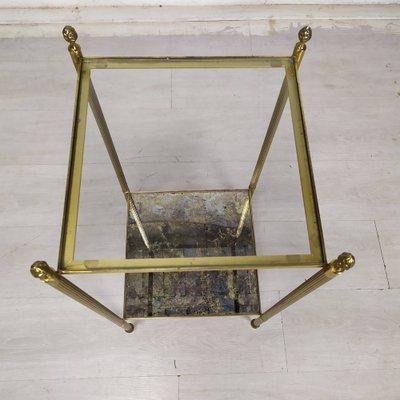 Gilded Bronze Side Table, 1950s-EAD-1781984