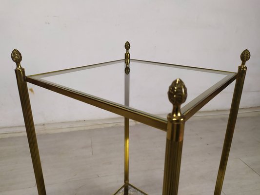 Gilded Bronze Side Table, 1950s-EAD-1781984