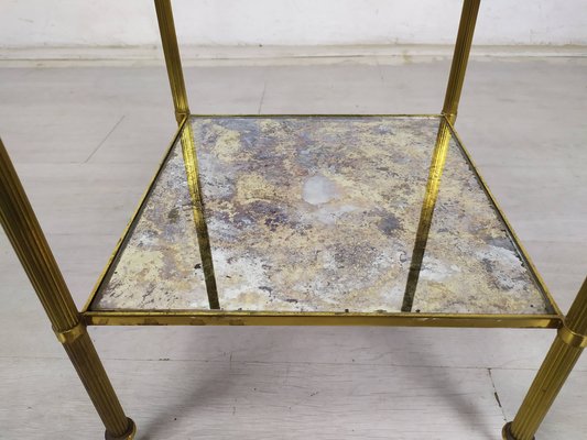 Gilded Bronze Side Table, 1950s-EAD-1781984