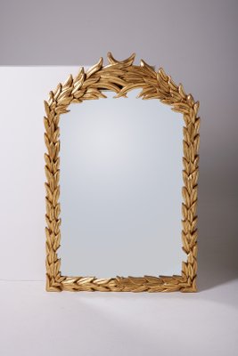 Gilded Carved Wooden Mirror-QAC-2020601