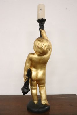 Gilded Cherub Candleholder, 21st Century-DCO-1821026