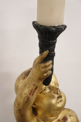 Gilded Cherub Candleholder, 21st Century-DCO-1821026