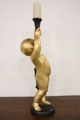 Gilded Cherub Candleholder, 21st Century-DCO-1821026