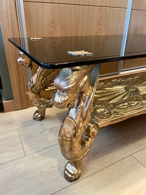 Gilded Flying Dragon Table, 1960s-OPE-1348339