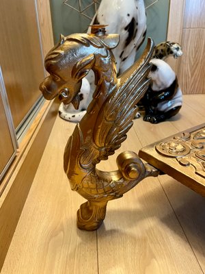 Gilded Flying Dragon Table, 1960s-OPE-1348339