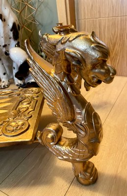 Gilded Flying Dragon Table, 1960s-OPE-1348339